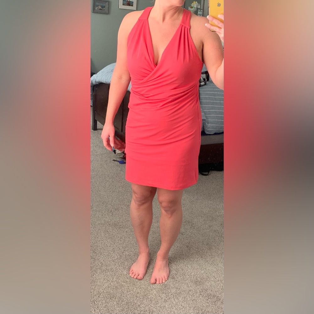 EUC Lole Coral Pink Dress - Picture 8 of 8